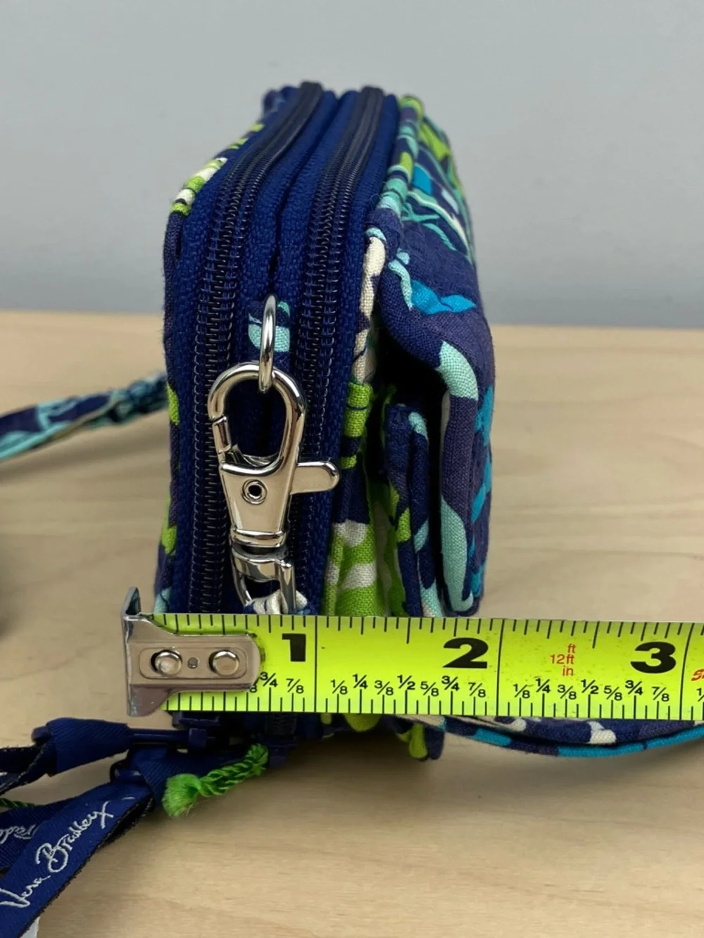 Vera Bradley 'All in One Crossbody'  Purse / Wristlet ~ Katalina Blues ~ NWT $54 - Picture 11 of 13